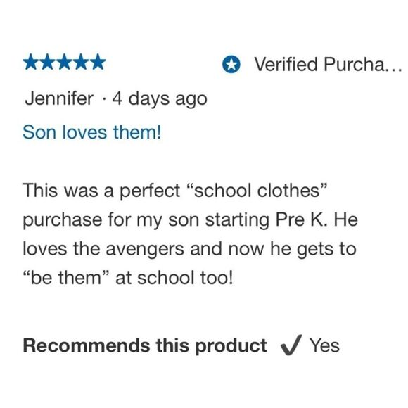 MARVEL AVENGERS 5-Piece Set  - Picture 10 of 13